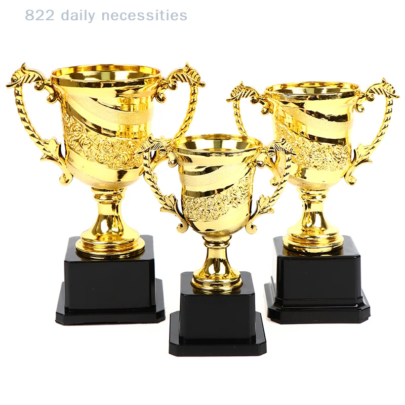 convenient1PCS Gold Awards Trophy Children School Party Award Supplies Celebrations Gifts