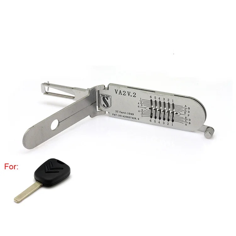 Super Auto Tools Decodificatore e prelievo VA2 V.2 simili a LISHI China fornisce ockpicking ocksmith ock Pick