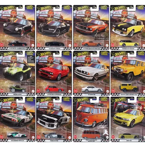 Mattel Hot Wheels Premium Boulevard 1/64 Boulevard 21-25 TOYOTA MAZDA-serien Samlarbil Leksaks Diecast Fordon 12 best sales Hot Wheels 5-pack - №11