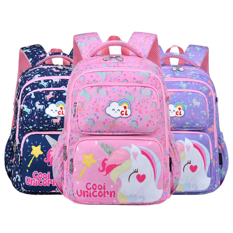 Cute Cartoon Waterproof Children Backpack School Bag Girl Kids backpack  kids bags  estuches escolares  butterfly backpack