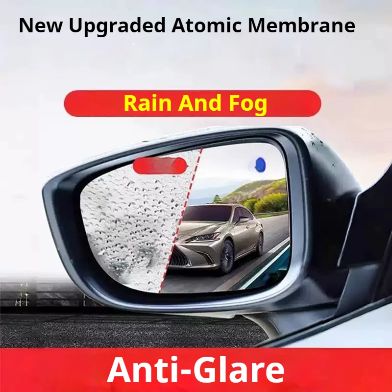 For Nissan Tiida Pulsar C11 C12 C13 2004~2019 Latio Versa Full Cover Anti Fog Rainproof Film Rearview Mirror Stickers Accessorie view 5