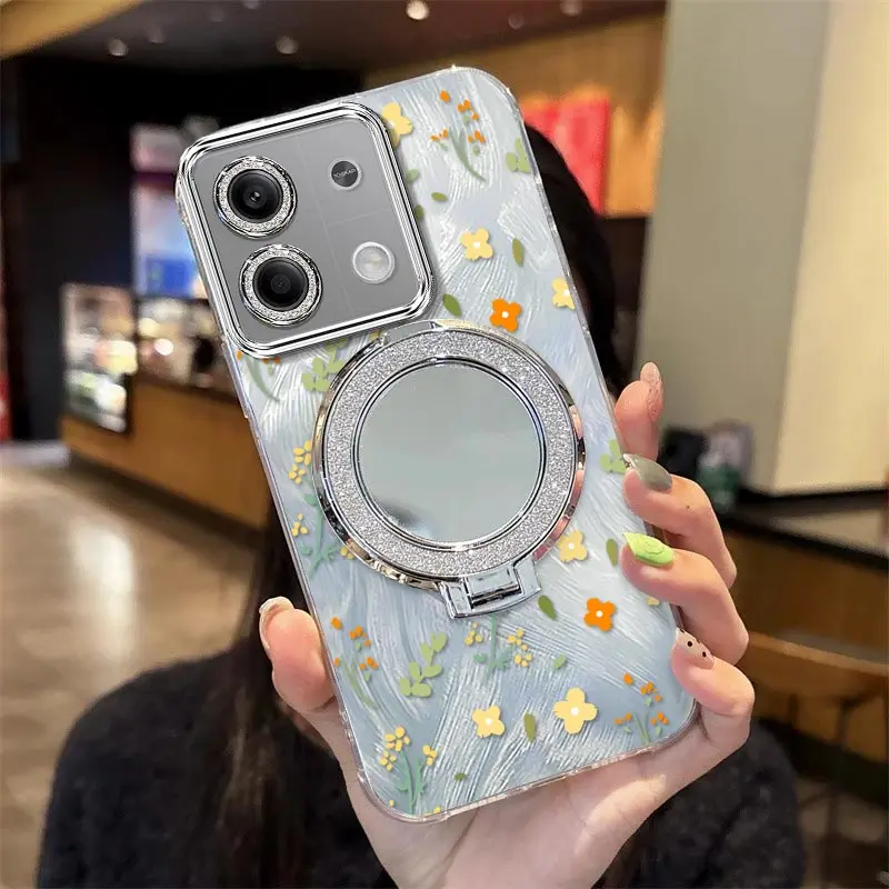 ملاحظة 13 جميل زهرة سوار حامل جراب هاتف ل Xiaomi Redmi ملاحظة 13 13Pro 12 14ProPlus 12R 12Pro 11ProPlus 11EPro غطاء