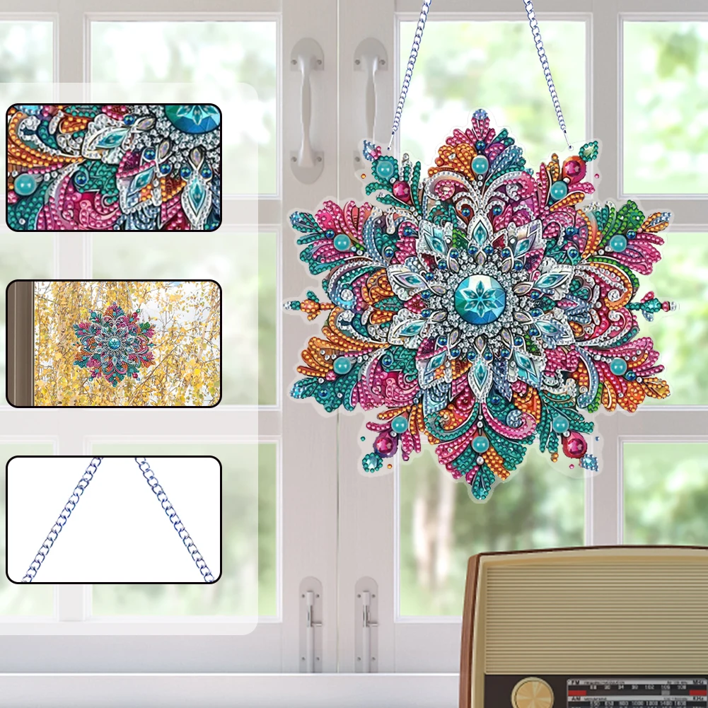 Resin Art Hanging - Set di Pittura con Diamanti 2D