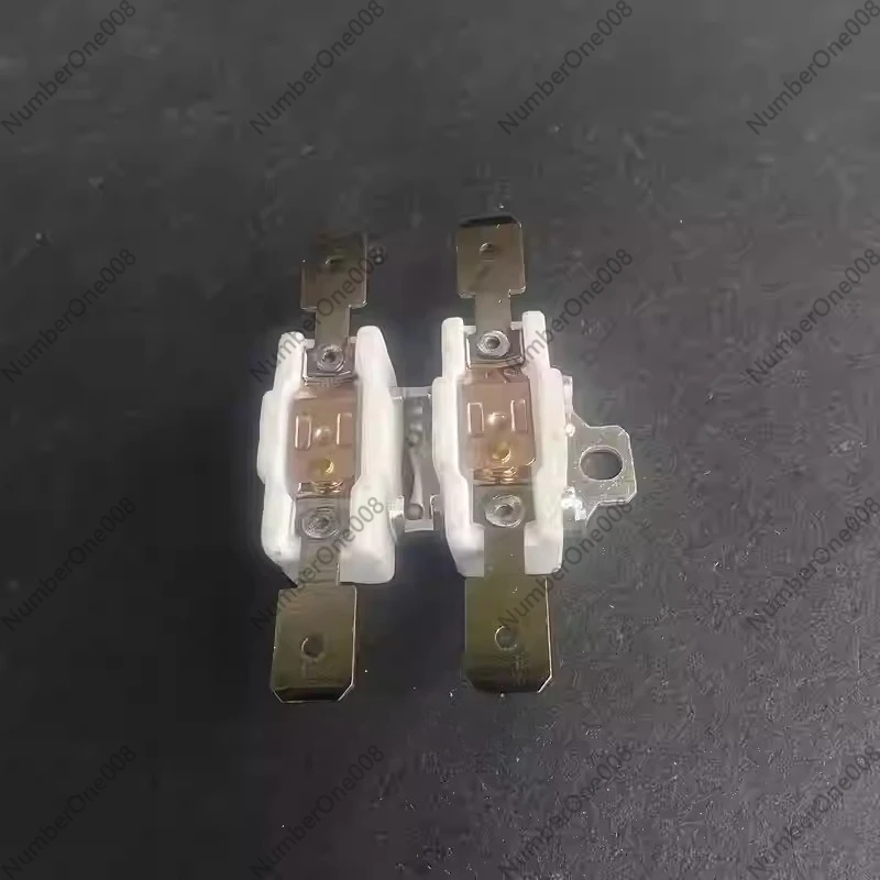 5Pcs 161791 027 Double Thermostat Thermal Link Combination 206 Degree 120 Degree 15A 240V
