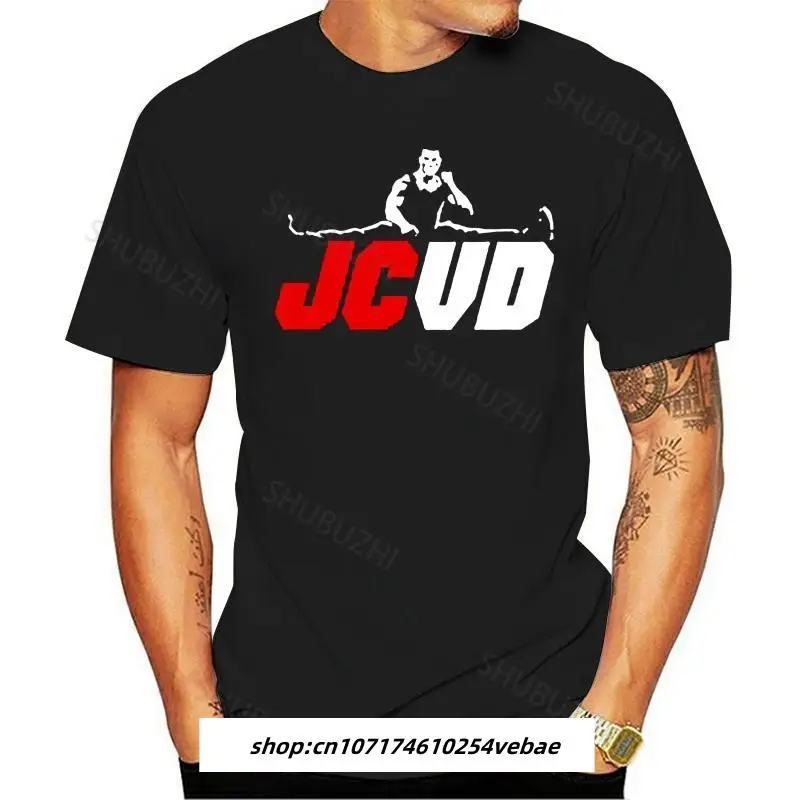 Fashion T Shirts New Bloodsport Jean Claude Van Damme Jcvd Split O-neck 100% cotton