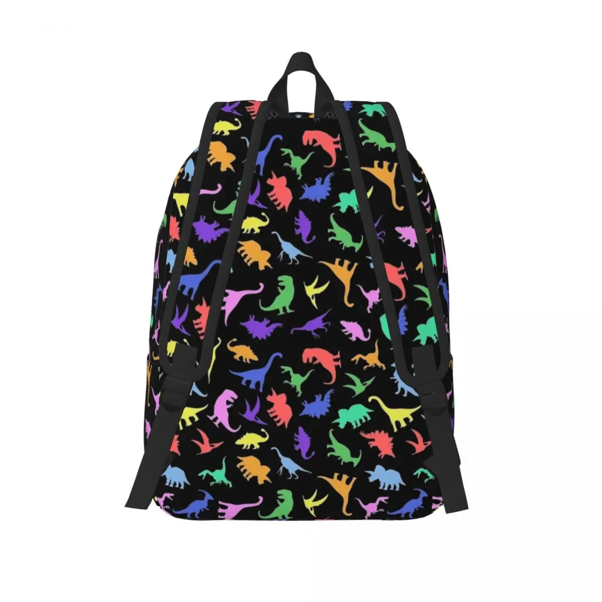 Sac à Dos en Toile à Motif de Dinosaure Rex Amusant, Cartable d'École pour Adolescent, Randonnée au Collège