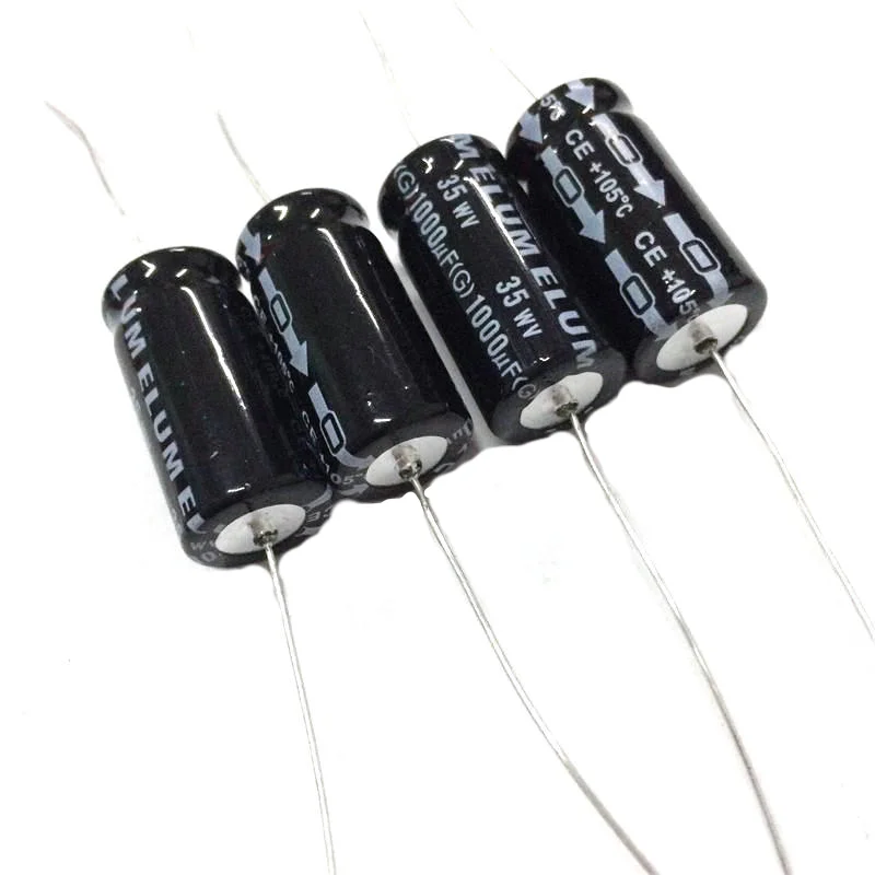 

10PCS Original SA series 25V 1000uf 35v horizontal axial polarized aluminum electrolytic capacitor 35V 1000uf 25V 13X26mm