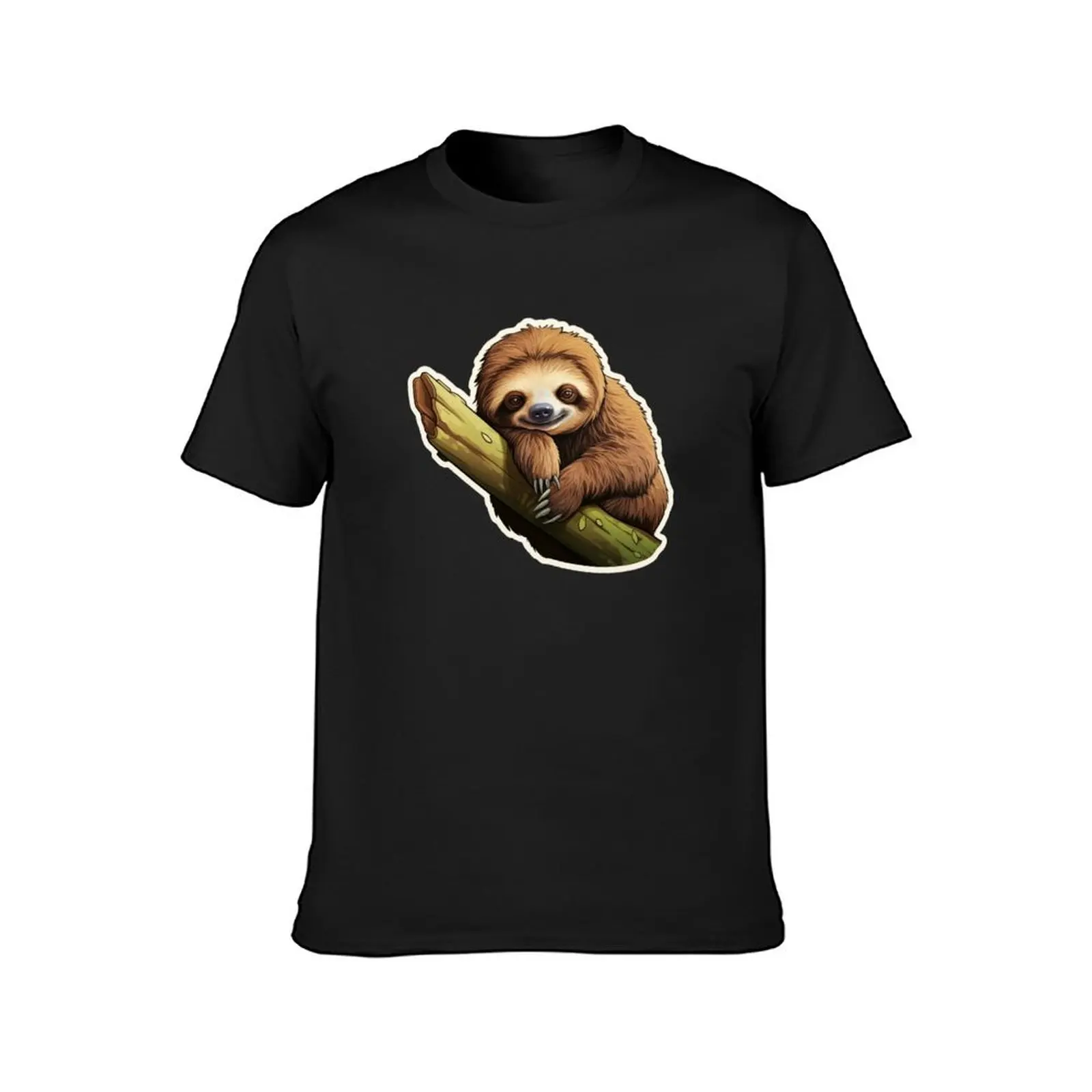 Join the Sloth Squad: Dress Slow & Cozy with Redbubble Gear T-Shirt shirts graphic tees oversizeds mens white t shirts