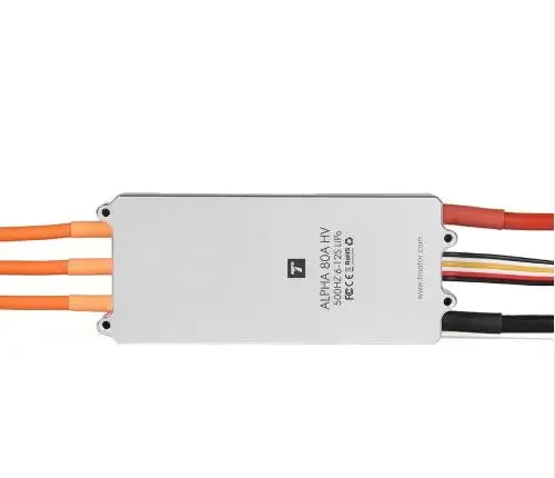 T-motor ALPHA 80A HV FOC ESC For Helicopter Multi-rotor Quadcopter UAV RC Drones