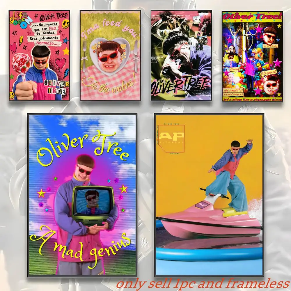 Singer O-Oliver Tree Poster HD Poster Wall Art interior Hallway Home Decoration Holiday Gifts