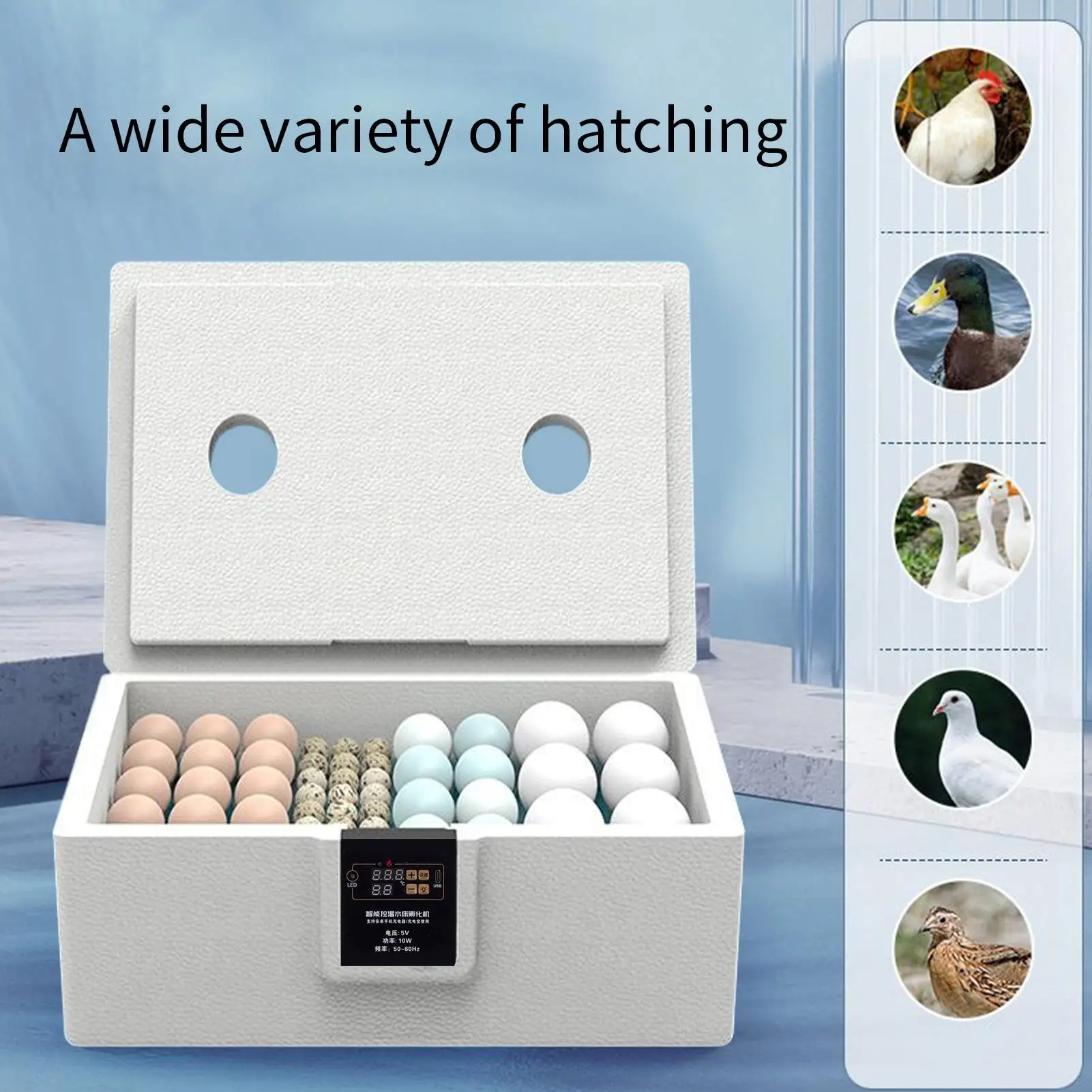 حاضنة لتفريخ البيض 10-25 حاضنة بيض البط حاضنة الدواجن الذكية دليل تحول حظيرة هاتشر للتربية