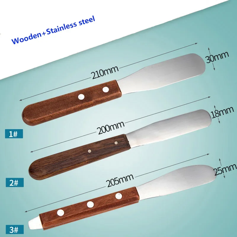 Couteau à spatule en plâtre Assad, alginate dentaire, métal, laboratoire dentaire, matériel d\'impression de spatule de gypse, outils de dentiste