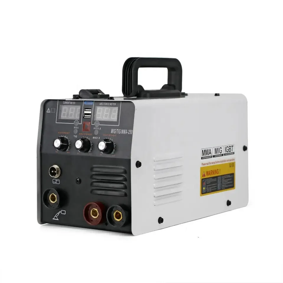 3 In 1 Mma Mig Tig Igbt Dc Drawn Arc Electric Inverter Welder Welding Machine Without Gas