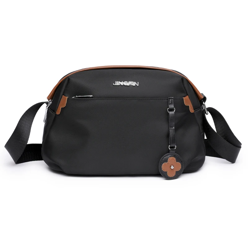 Bolsa de Ombro de Nylon Impermeável para Mulheres, Feminina Designer Crossbody Bag, Bolsa Cosmética Feminina, Lazer, Leve, Alta Qualidade, Tendência da Moda