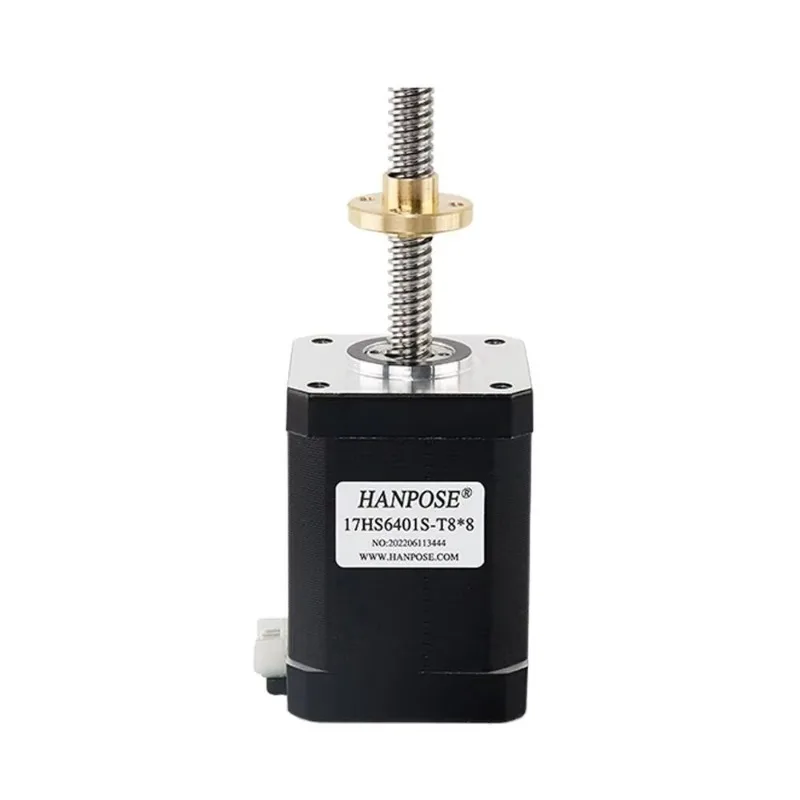 Nema17 42 Linear Stepper Motor 17HS6401S-T8*8 200mm 1.7A 0.70N.M 12V 1.8 Degree Screw Motor for 3D Printer CNC