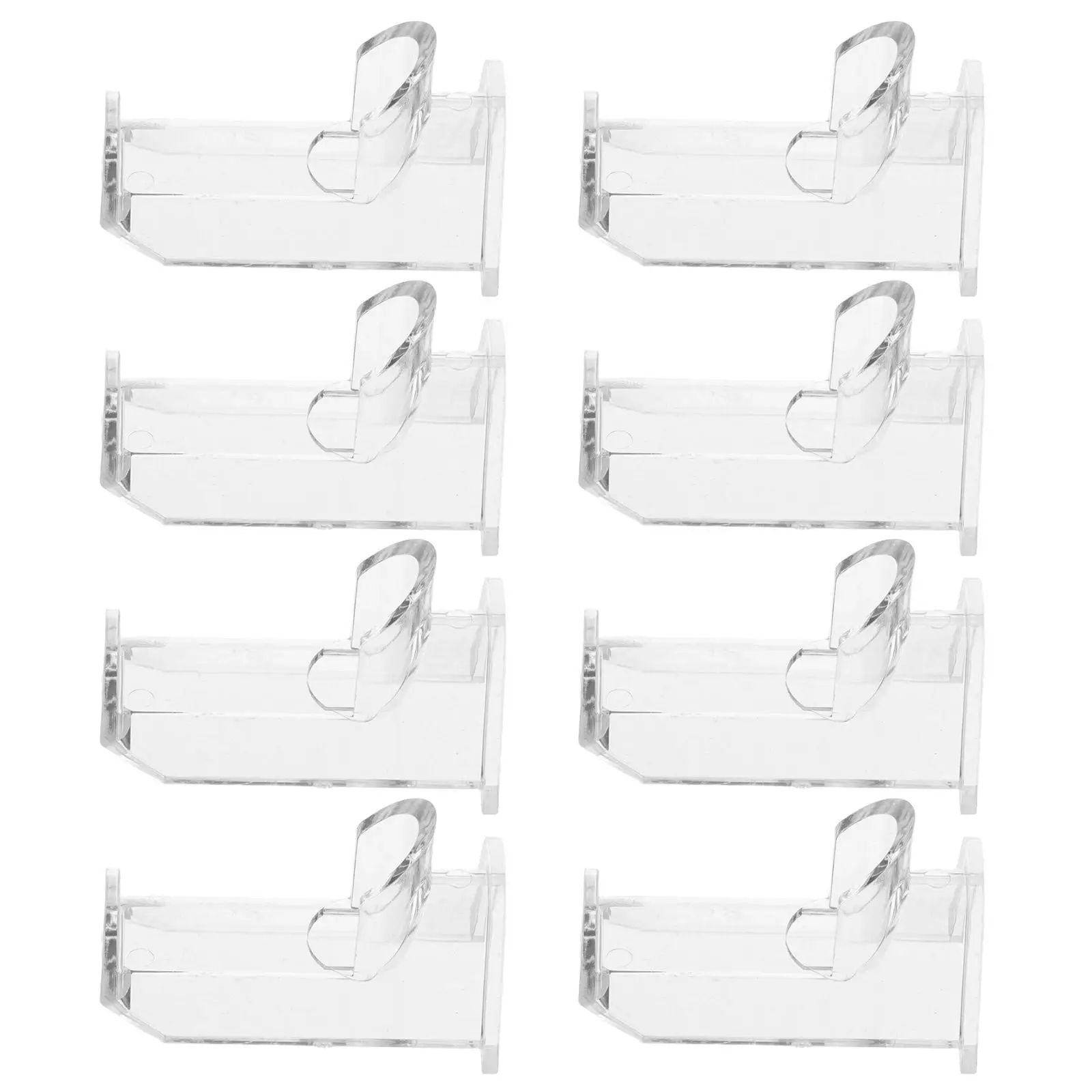 

8 Pcs Display St Acrylic Transparent Holder for Sunglasses Storage Rack Frame Exhibitions Glasses St For Women Home Use