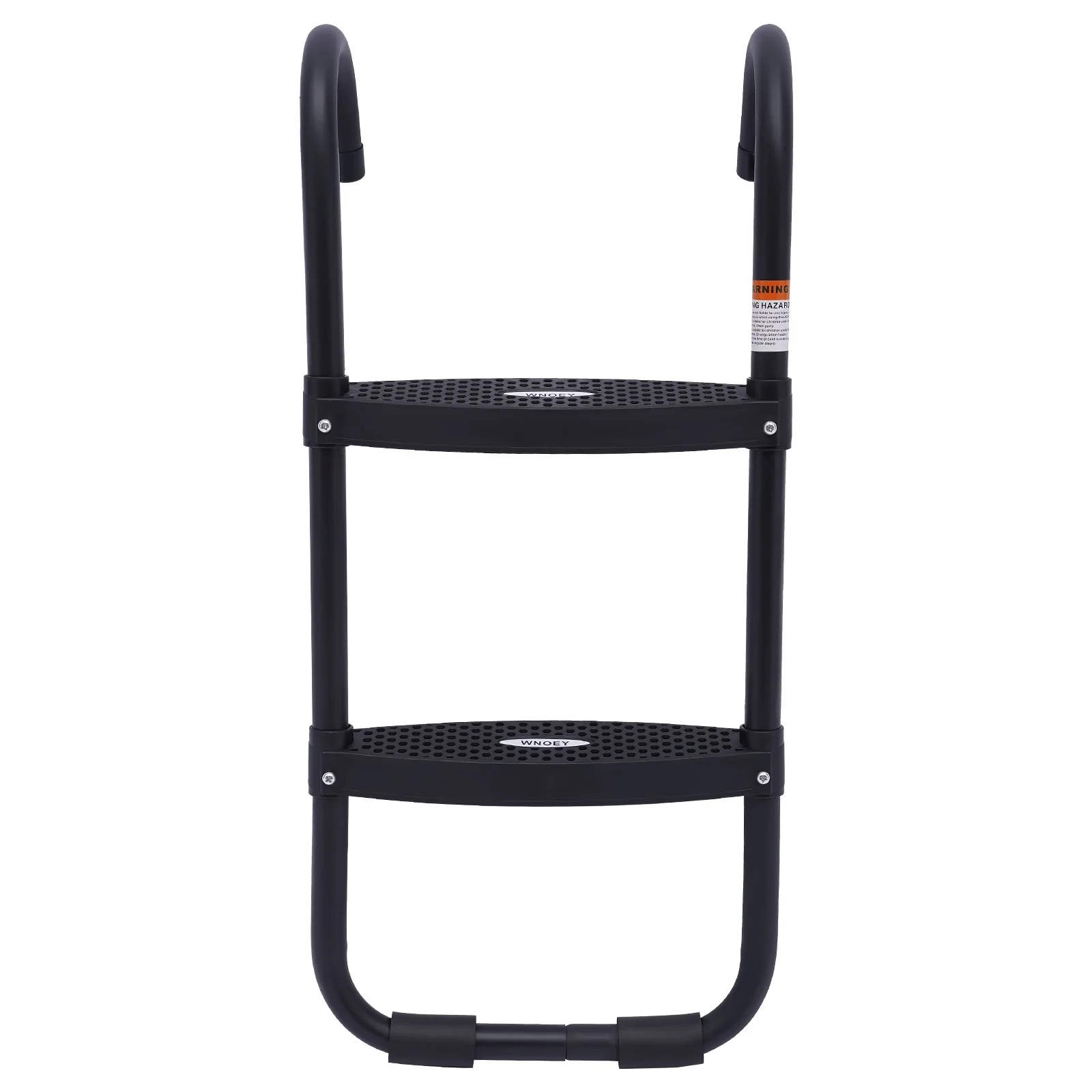 2/3-steps Universal Trampoline Ladder 165lbs Load Suitable For Round And Rectangular Trampolines With A Diameter Of 6-16ft