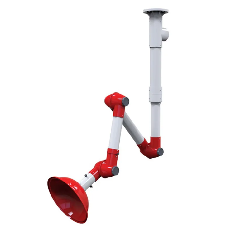 Loratory flexible exhaust arm/welding exhaust hood/adjus hose self-support