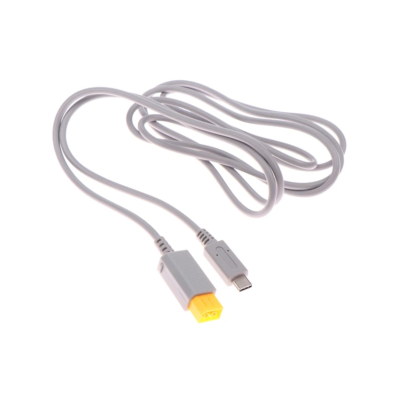 1 Buah Kabel Abu-abu 2M untuk WII untuk WII U Host PD Kabel Daya Kabel Pengisi Daya Aksesori Perbaikan