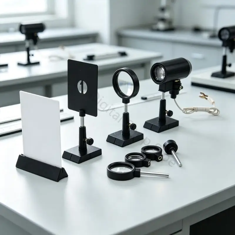 96BA-Klassenzimmerphysik-Linsenexperiment-Modellsatz für Optikdemonstrationen – Detail 4