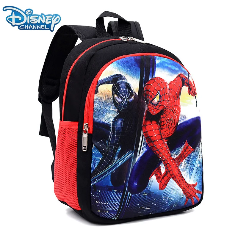 Disney Marvel Anime Backpack Avengers Spider Man Captain America Cartoon Children Backpacks Student Schoolbag Birthday Gifts Toy