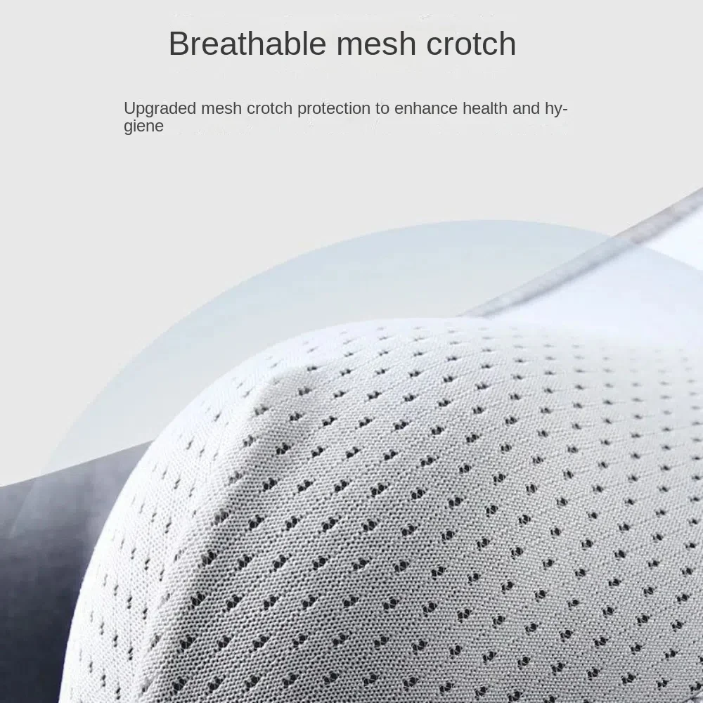 4Pcs Comfortable Solid Color Men's Boxer Briefs Plus Size Seamless Underwear for Man 4PCS XL-4XL Men Panties Boys