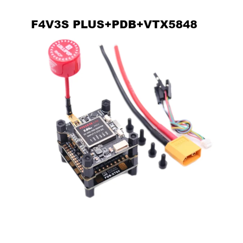 F4v 3S Plus F4 V3 V 3S Fc Flight Controller Board Barometer Osd Pdb Voor Qav250 220 Rc Drone Fpv Racing Quadcopter Betaflight Inav