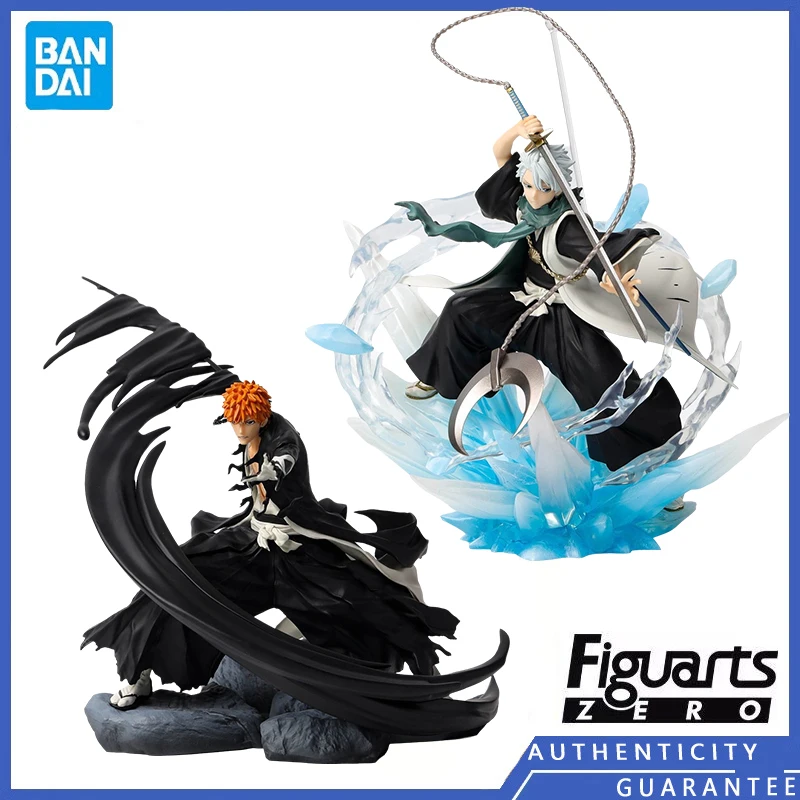 

[In stock] Bandai Figuarts ZERO FZ 22cm 18cm BLEACH Kurosaki Ichigo Hitsugaya Toushirou Anime Action Figure Model Toy