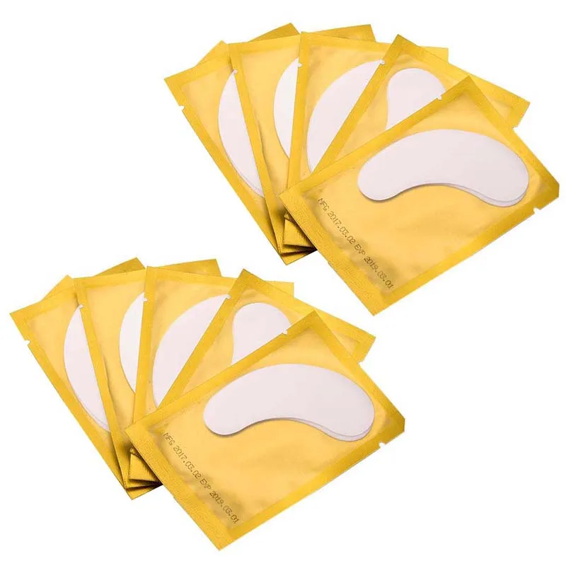 New ReusableEye Pads Silicone Stripe Eyelash Extension Hydrogel Patches Under Eye Gel Patch Makeup Tools