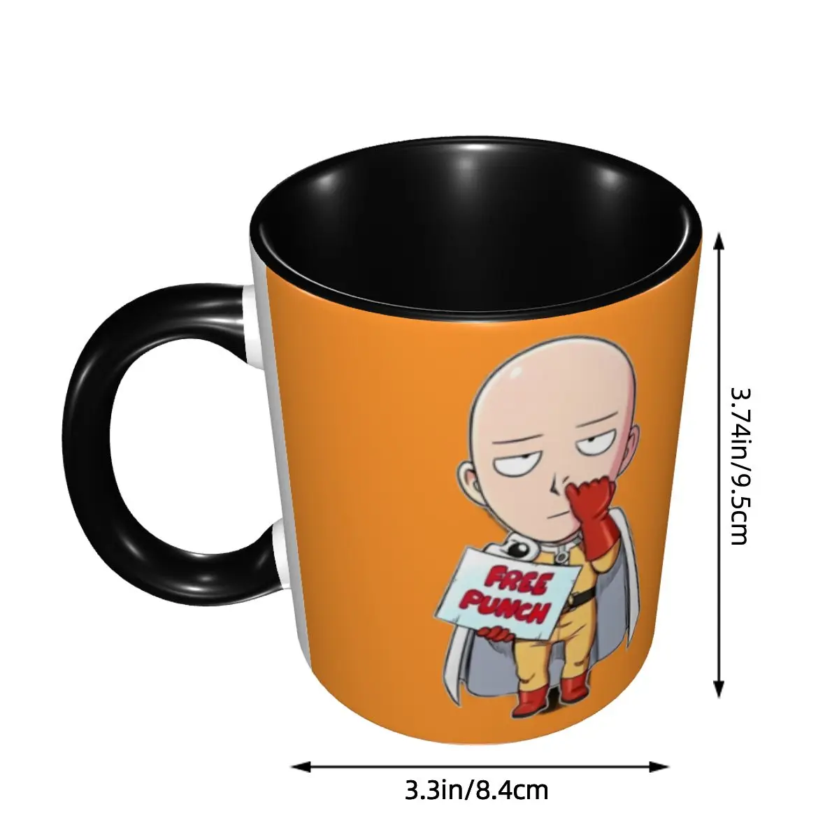 كوب قهوة One Punch Man Kawaii كوب لكمة مجاني للمنزل #3