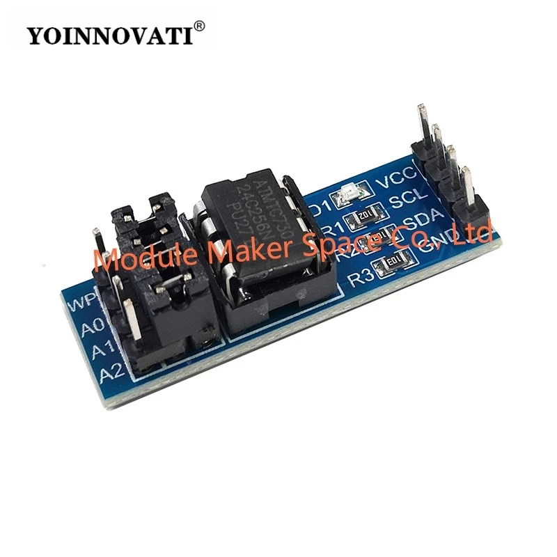 AT24C256 Serial EEPROM I2C Interface EEPROM Data Storage Module AT24C02 AT24C04 AT24C08 AT24C16 AT24C32 AT24C64 AT24C128