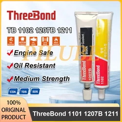 ThreeBond 1102 1184 1207B 1211 Gasket Sealant 200g Oil-Resistant Gray Paste for Automotive Engine Gearbox & Industrial Assembly