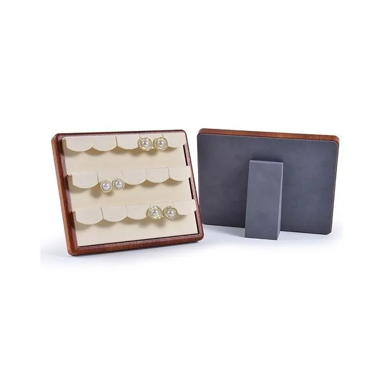 Professional Jewelry Display Stand for Live Streamers, Luxury Lockable Drawer Case with Velvet Pad, Anti-Scratch Photo Prop for