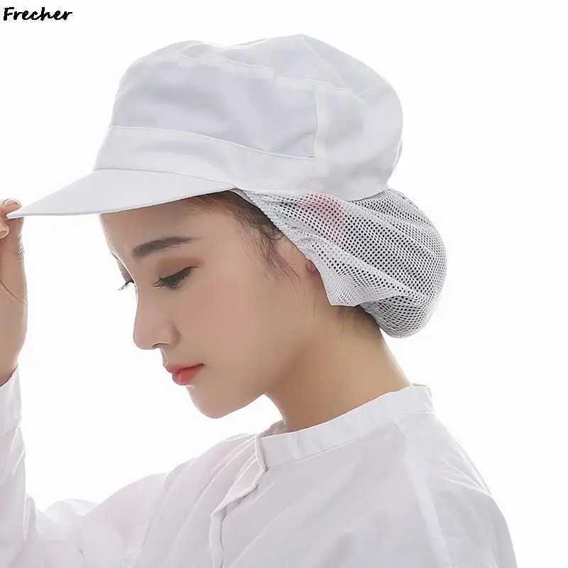 Kitchen Cooking Caps Food Service Hair Cover Restaurant Hotel Workshop Waiter Cap Cafe Bar Chef Hat Uniform Bakery Hat Women