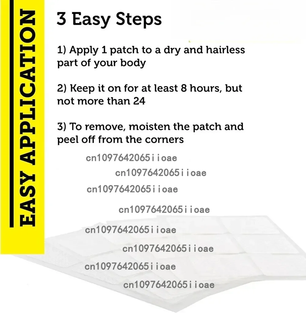 NMNH Transdermal Patches with NAD Resveratrol PQQ for Anti-Aging, Energy, Focus 30 Patches