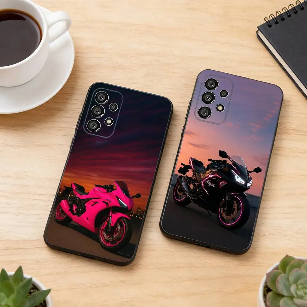 Dream M-Motorcycle GSX-R Series Phone Case For Samsung S25,S24,S21,S22,S23,S30,Ultra,S20,Plus,Fe,Soft Silicone Black Cover
