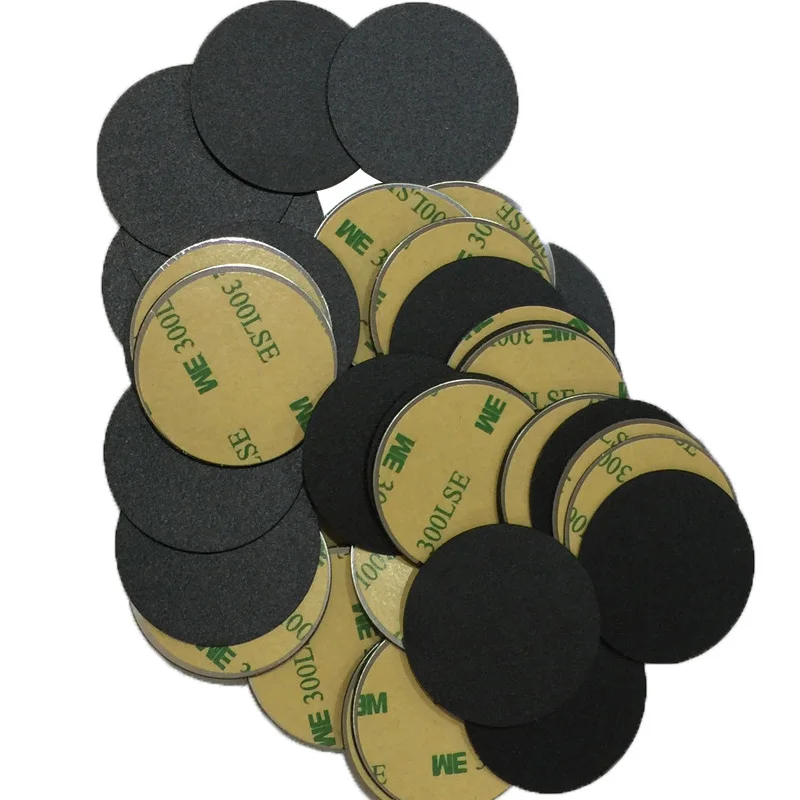 100-500pcs 30mm 35mm 40mm Scratch-resistant Black Metal Plate Disk Iron Sheet for Magnet Mobile Phone Holder