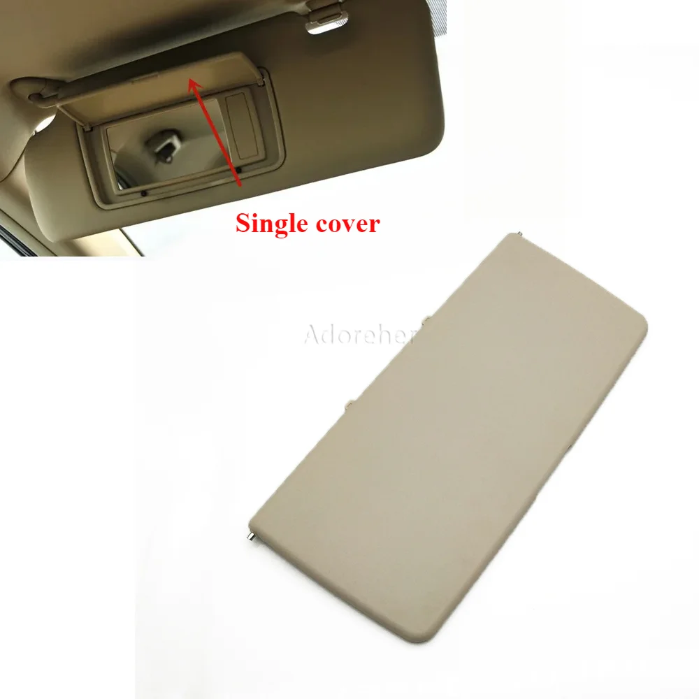 Car Front Sun Visor Mirror Cover Sun Visor Make-up Mirror Cover SunShade Cover Suitable For Honda CRV CR-V 2012 2013 2014