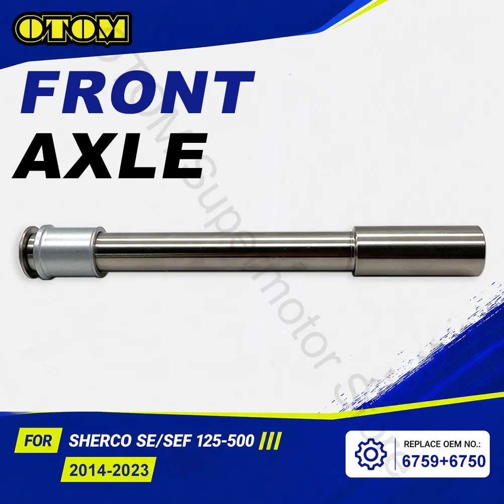 2014-2023 For SHERCO Motorcycle Front Axle Wheel Hub Shaft Bushing Axis Nut Spacer SE SEF 125 250 300 450 500 Pit Dier Bike Part