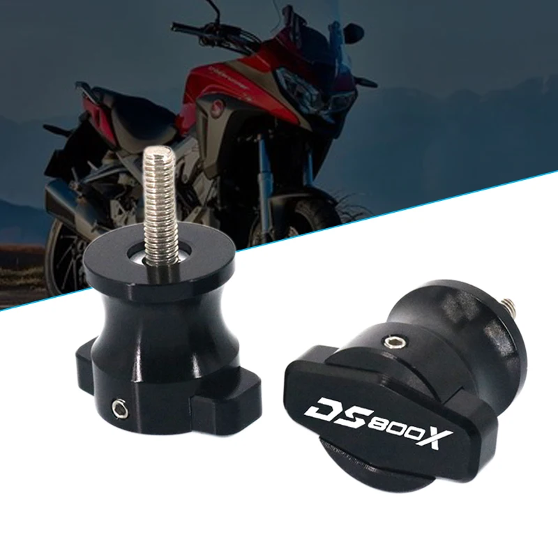 

For VOGE DS800X Rally DS 800x Rally Motorcycle CNC Swingarm Sliders Spools Paddock Stand Bobbins