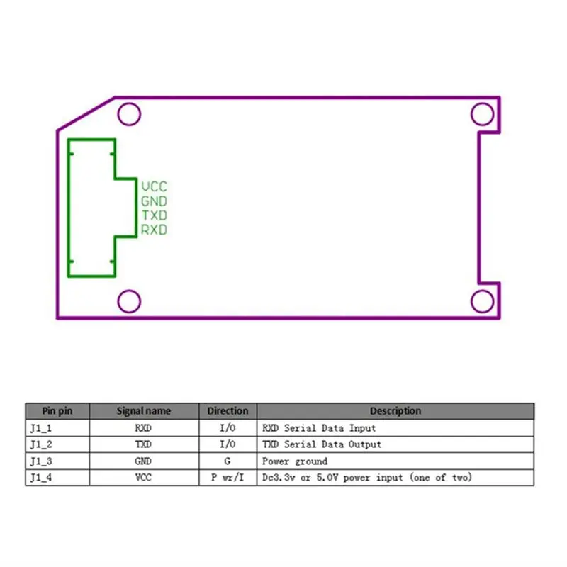 [NEW A09R!】 RFID Reader Mini Embedded Module RF Antenna Integration Module 13.56Mhz ICM522-C5-5 Read/Write Module