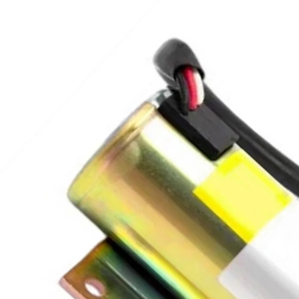 P613-A52V12 Solenoid Actuated Fire Stop Valve for Diesel Engine Sets 12V DC Electromagnetic Fuel Shut Down Switch