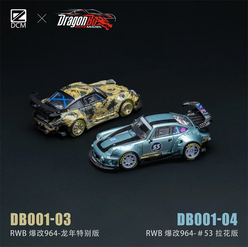 **Pre-order** D.BoModel & DCM 1:64 RWB964 Diecast Model Car