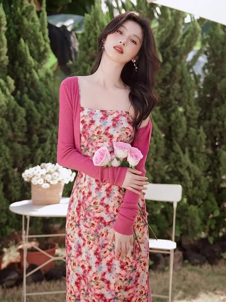 Vestidos femininos de linho gravata cintura em camadas maxi saia beira-mar brunch respirável fresco boho flowy chique relaxado dia de férias formal