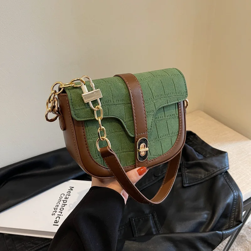 Women Handbags Brands 2024 New Luxury Designer Pu Leather Female Shoulder Crossbody Bags Small Fashion Ladies Bolsas Green