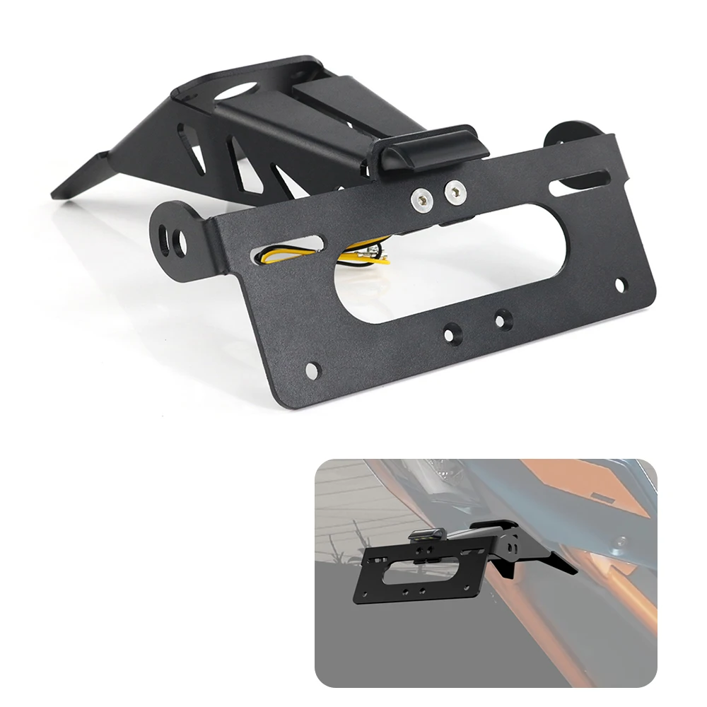 Fit For KTM RC 125 2022-2024 RC 200 2022 RC 390 Motorcycle License Plate Holder Tail Tidy Fender Eliminator kit RC125 200 390