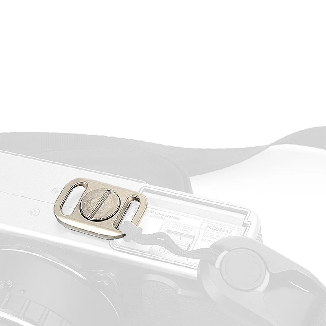 1x 1/4" Schraube Schnellwechselplatte Untermontageadapter SLR Kamera Armband Hals Schultergurt Sicherheitsumwandlung Schnallenteile – Detail 6