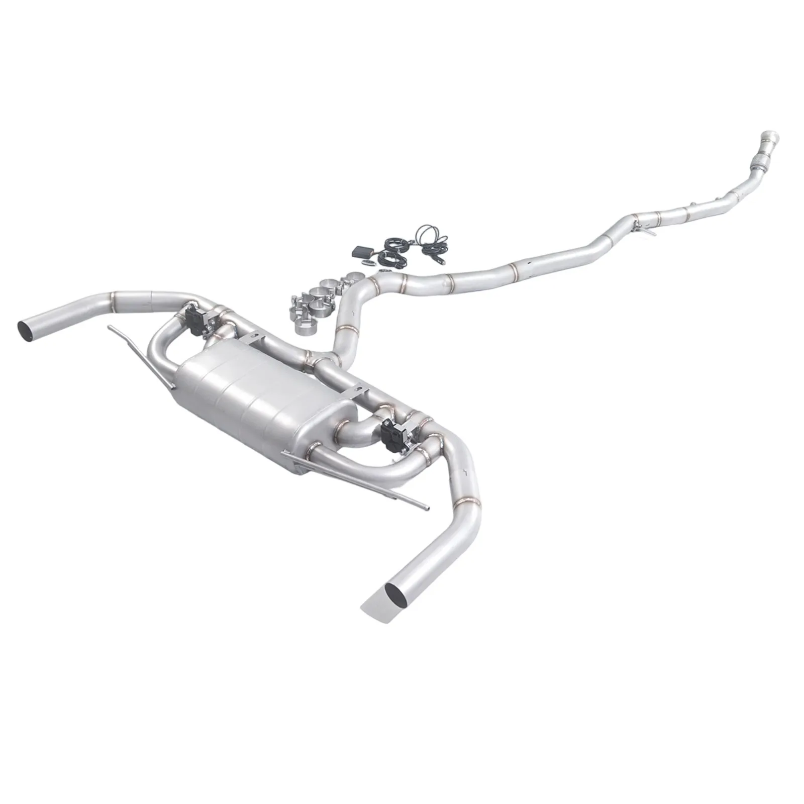 

GFC exhaust /2021 Mercedes-Benz GLE350 2.0T W167 Catback with GPF performance valve exhaust butt AMG rear turbulence