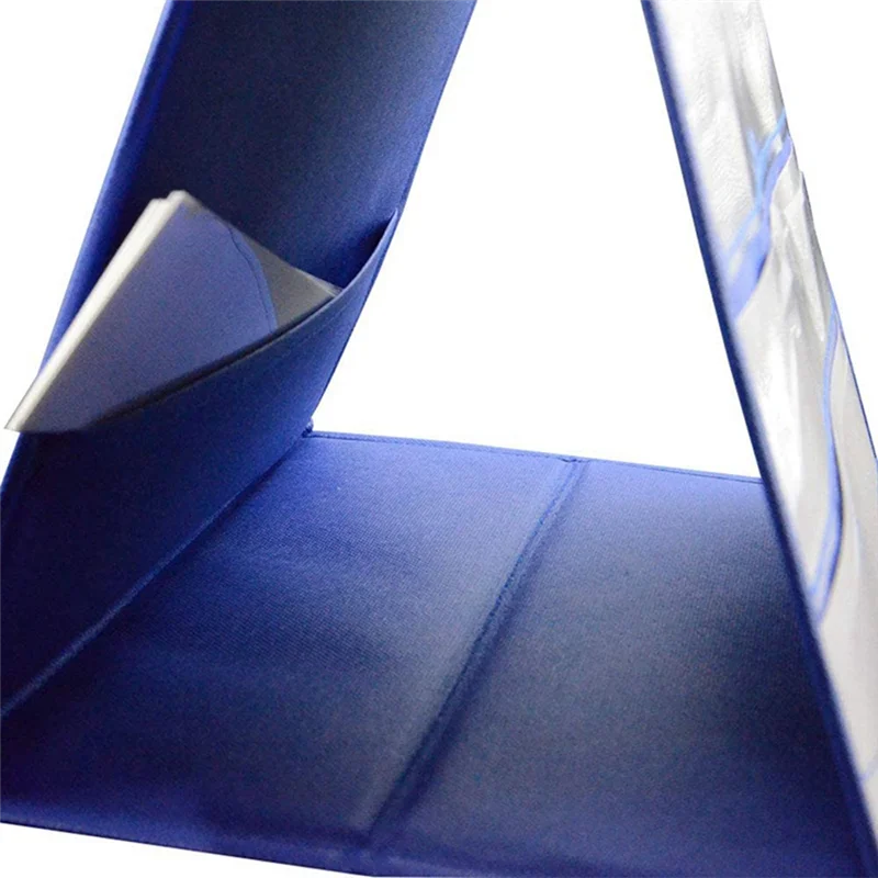 3X настольная карманная диаграмма, двухсторонняя и самостоящаяся мини-подставка для карманных диаграмм для индивидуальной или небольшой группы (43X33 см)