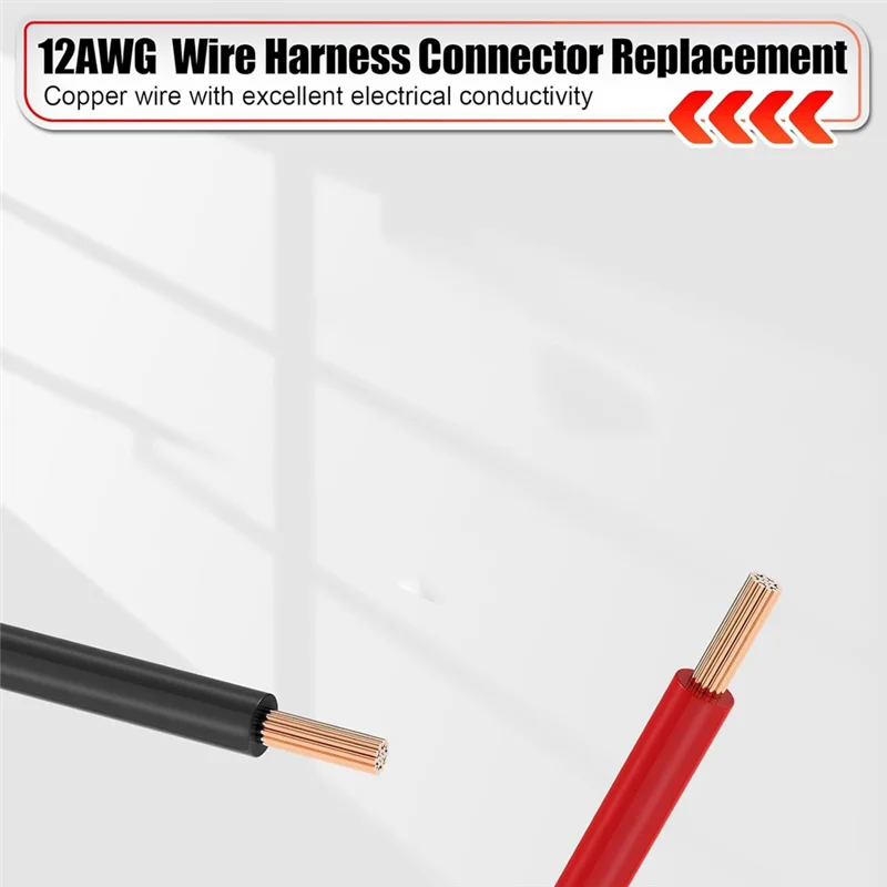 موصى به للغاية 12 AWG سلك تسخير موصل استبدال 12 فولت SLA بطارية ركوب على ركوب السيارة للأطفال